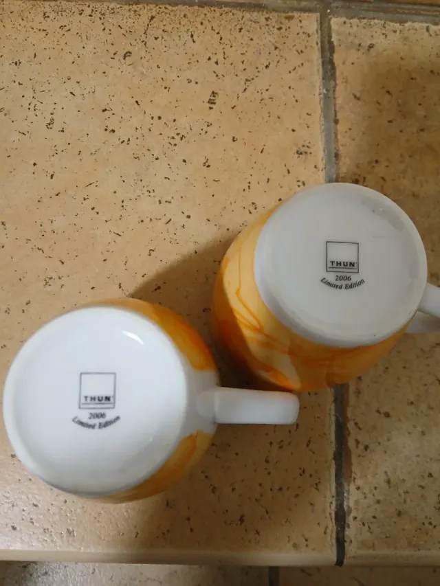 Coppia tazze mug Thun