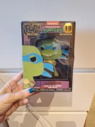 Pin Funko Pop Tortugas Ninja Leonardo