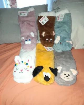 Calcetines termo YANOIR animales talla 32/35.