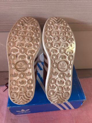 Adidas Gazelle Plataforma Rojas