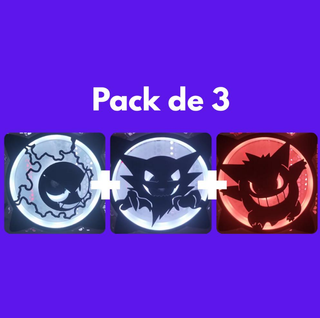 Embellecedor Ventilador Gengar Pokemon Fantasma