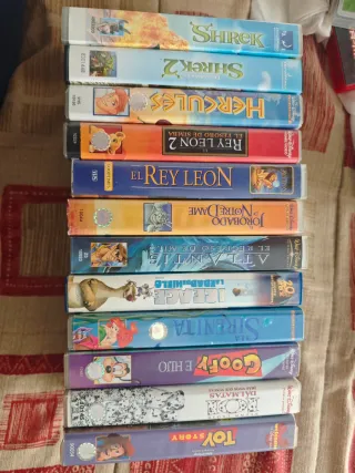 Colección Películas VHS Animadas