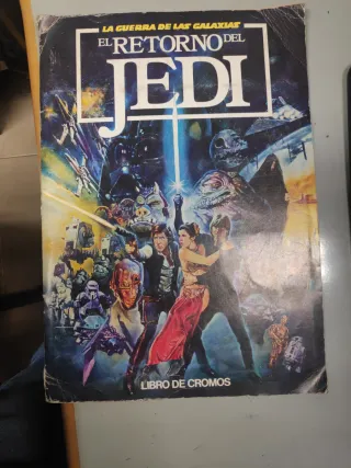 Album Cromos El Retorno del Jedi Completo