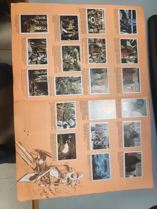 Album Cromos El Retorno del Jedi Completo