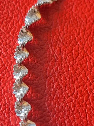 Pulsera Plata 925 Serpiente Trenzada Rara