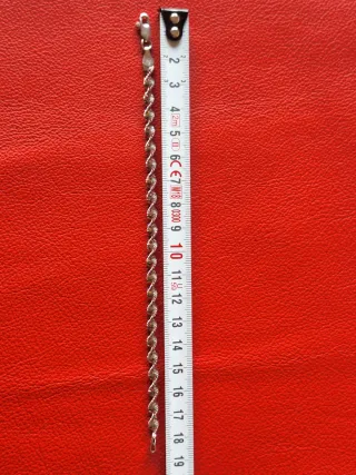 Pulsera Plata 925 Serpiente Trenzada Rara