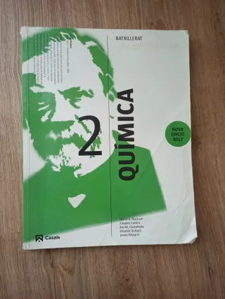 Química 2 Batxillerat (2016)