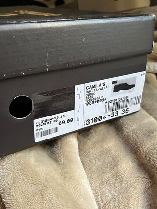 Zapatos de piel cordones marrones