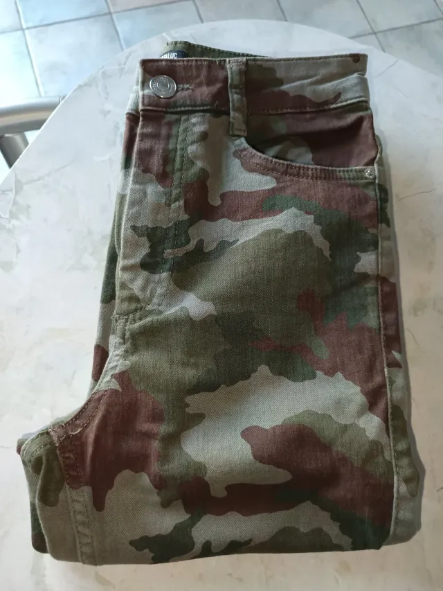 Pantaloni Zara donna camouflage