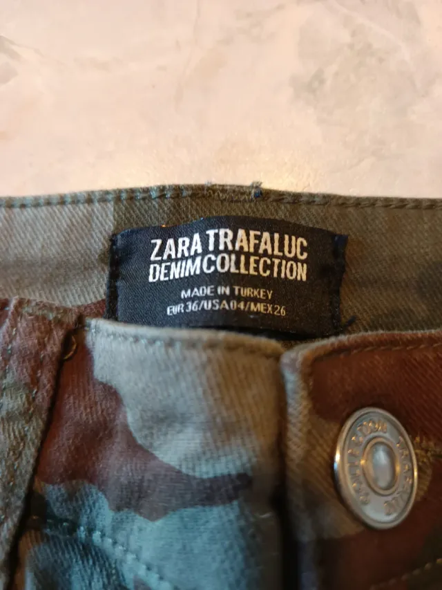 Pantaloni Zara donna camouflage