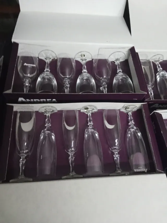 Cristalería Bohemia Juego Copas