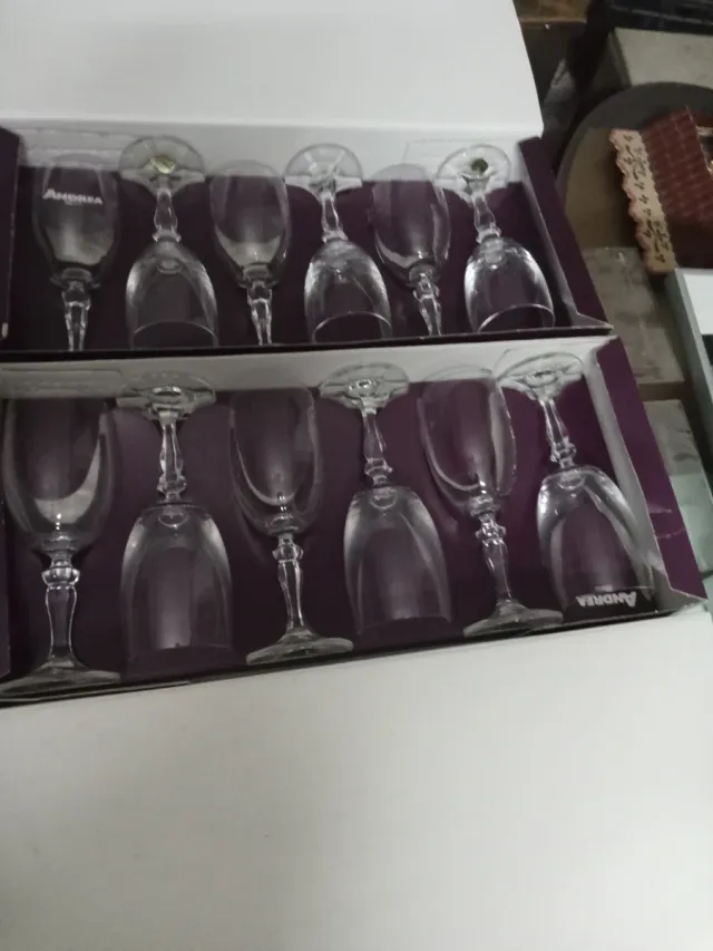 Cristalería Bohemia Juego Copas