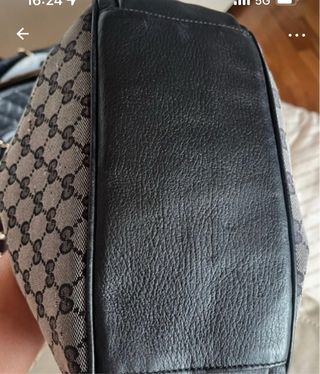 Borsa vintage Gucci beige/marrone