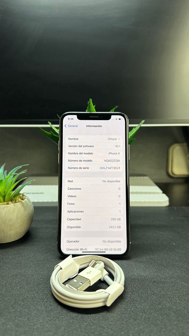 iPhone X 95% Batería