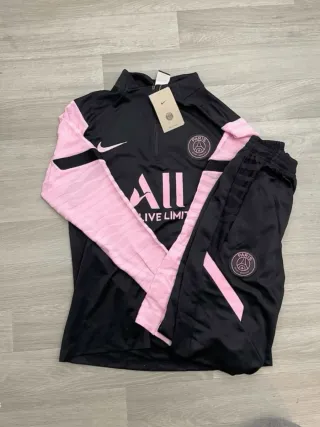 Chándal Nike PSG Negro y Rosa