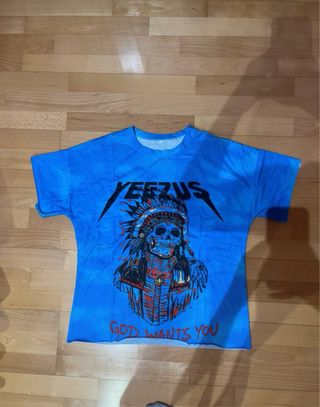 Camiseta YEEZUS Calavera Indígena