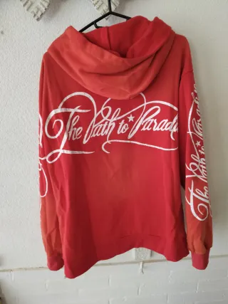 Sudadera Hellstar Roja con Cremallera