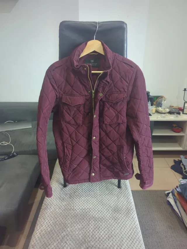Chaqueta Scotch&Soda Talla S vino tinto