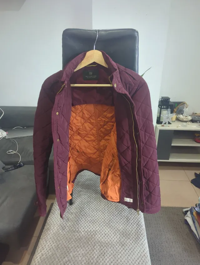 Chaqueta Scotch&Soda Talla S vino tinto