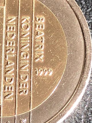 Moneda 2€ Holanda Beatrix 1999