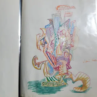 Dibujos cuadros abstracto colección