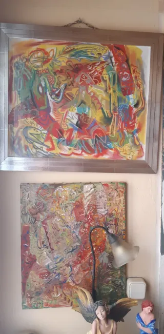 Dibujos cuadros abstracto colección