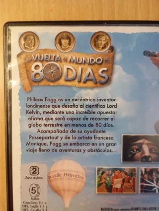DVD La vuelta al mundo en 80 días 2004