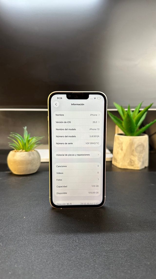 iPhone 13 100% Salud Batería