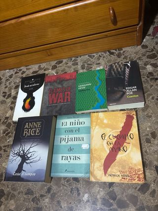 lote de 4 libros