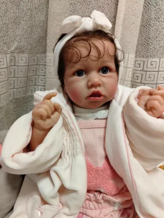 Bambola Reborn con accessori