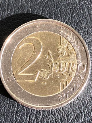 Moneda 2€ Francia 2007 Tratado de Roma