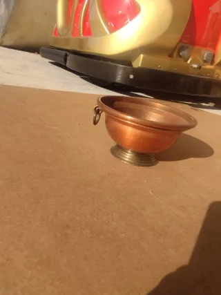 Ciotola in rame con manici