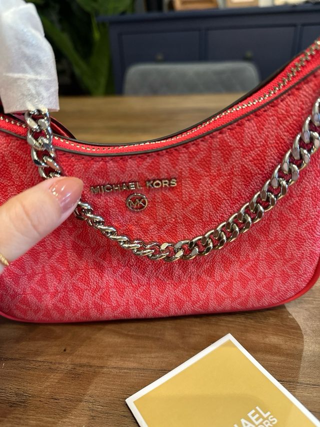 Bolso Cadena Michael Kors Rosa/Rojo