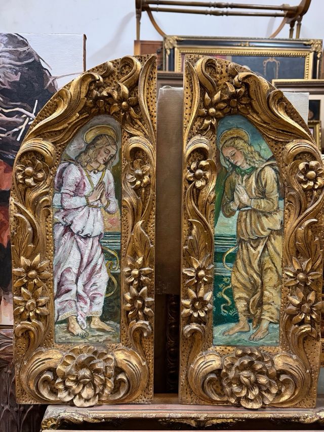 Oleos sobre tableta fin XIX i XX