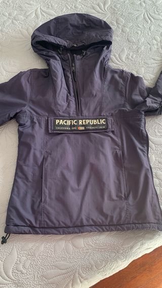 Parka Pull&Bear azul