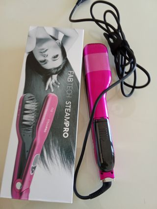 Plancha Vapor Cabello Fab Tech Steampro