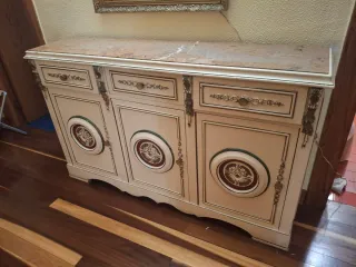 Aparador Mármol y Madera