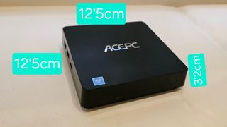 ACEPC T11 4GB/64GB + 160 GB + 2GB Negro Mini PC