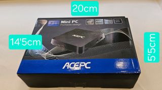 ACEPC T11 4GB/64GB + 160 GB + 2GB Negro Mini PC