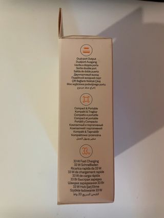 Carregador Xiaomi 33W Type-A + Type-C