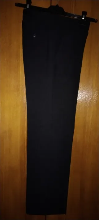 Pantalones negros hombre