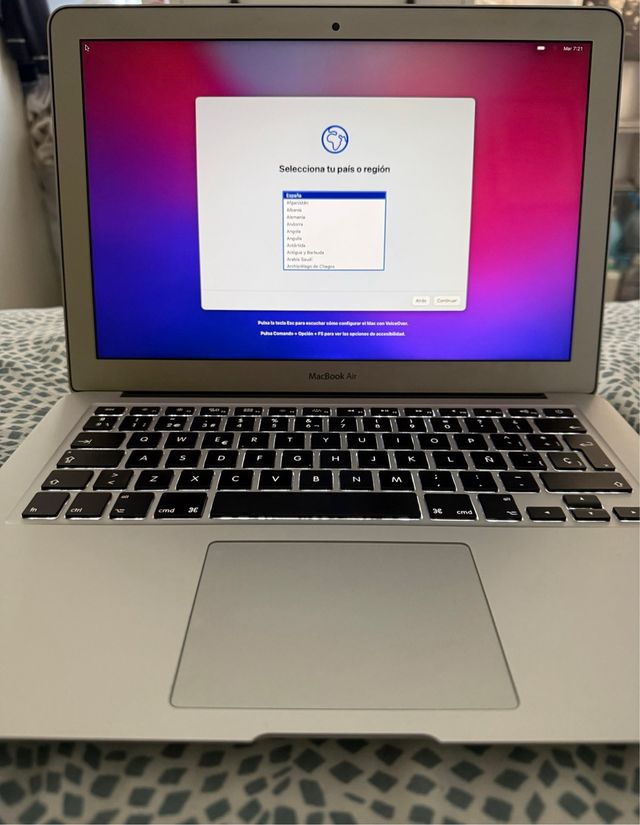 MacBook Air Plata 2017