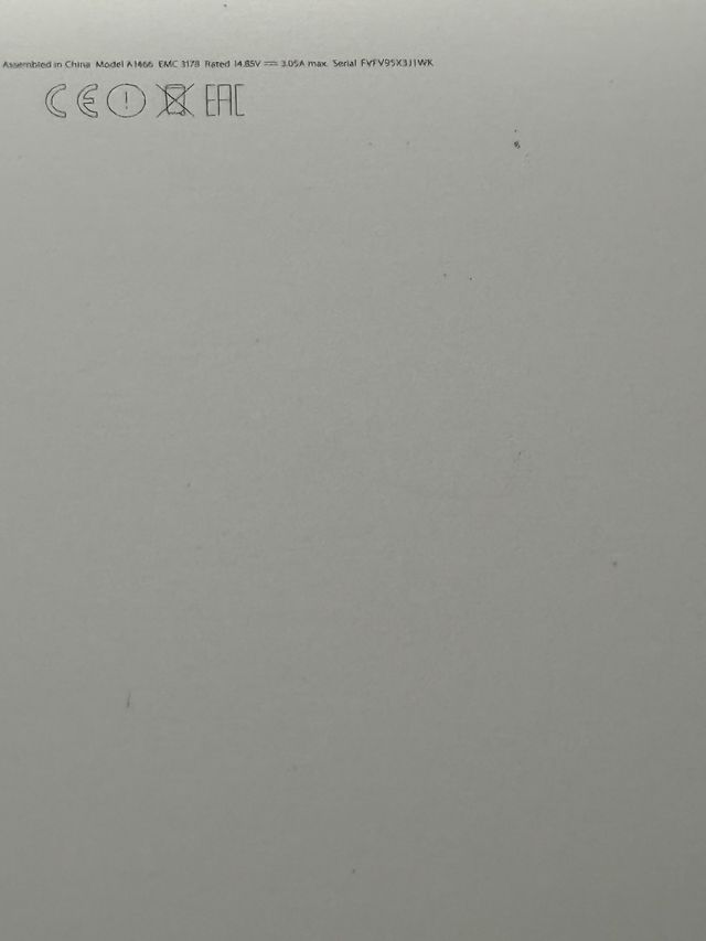 MacBook Air Plata 2017