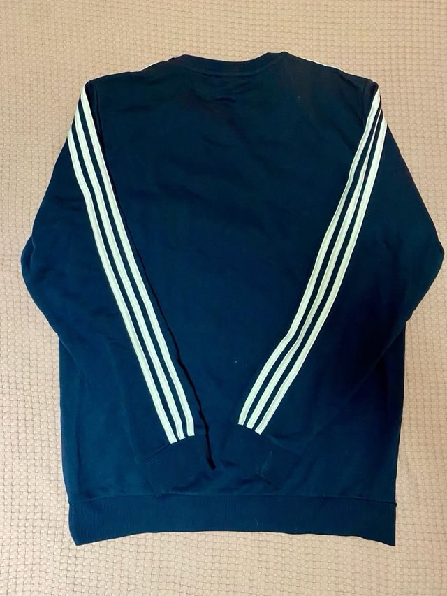 Sudadera Adidas Essentials Azul