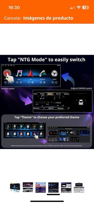 Radio Coche ATOTO 12.3 CarPlay Android Auto