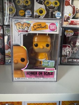 Funko Pop plus The Simpsons 1841 Homer On Scale