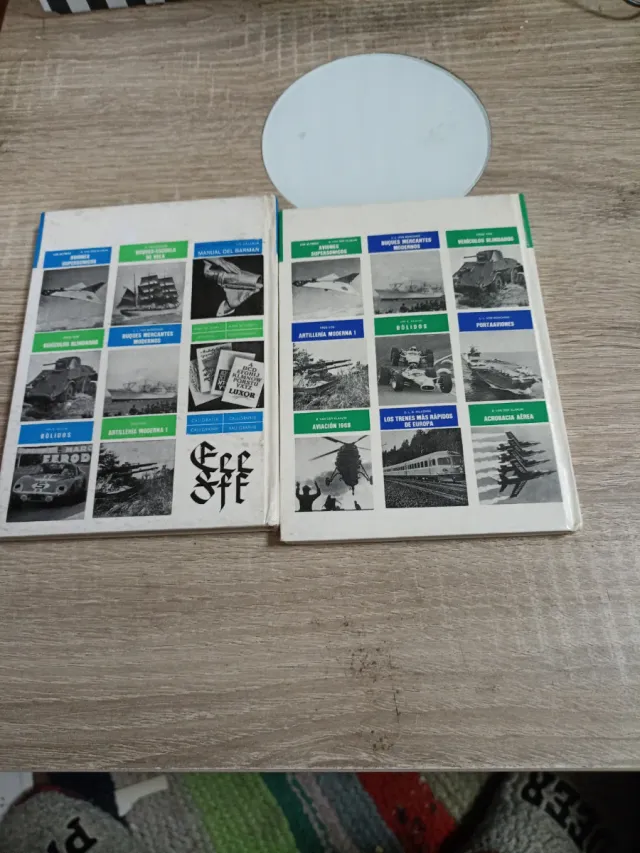 Libros Antiguos De Aviación Y Buques Escuela
