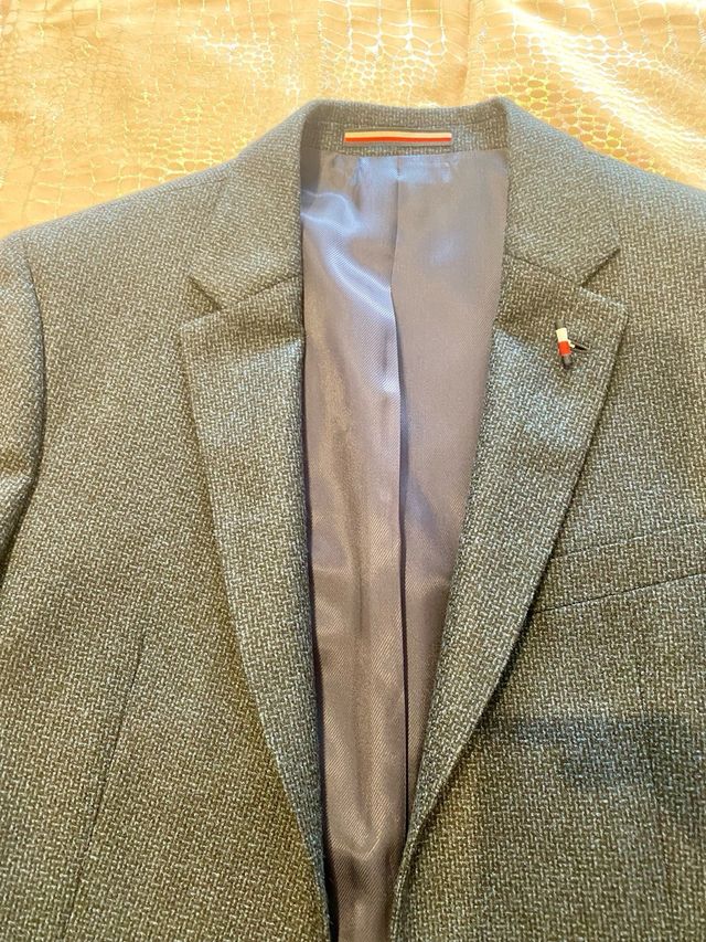 Americana Tommy Hilfiger Azul Talla 50