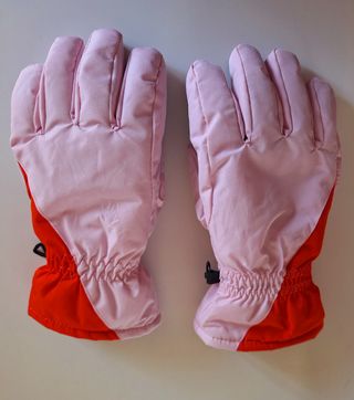 Guantes de nieve niña. Talla 6, contorno 17-18 cm