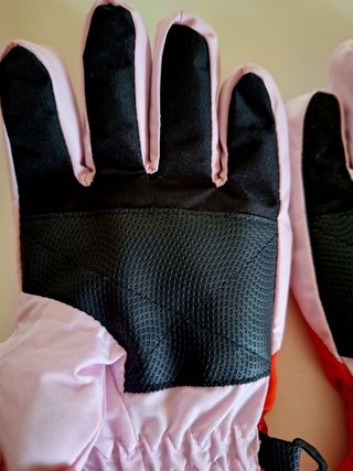 Guantes de nieve niña. Talla 6, contorno 17-18 cm